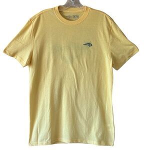 NEW Reel Life Mens Yellow Tee